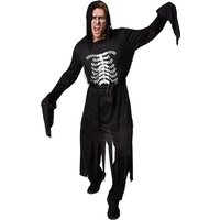 Mens Demon Ghoul Costume - Black / L