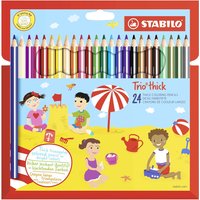 Triangular Colouring Pencil - STABILO Trio Thick - Multi