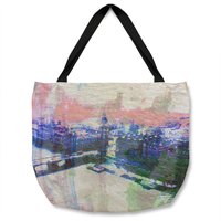 What A View Tote bag - Blue