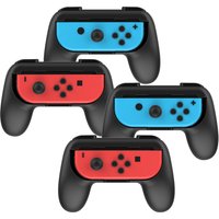 Nintendo Switch Joy Con Controller Grip 4 Pack - Black Nintendo Switch Joy Con Controller Grip 4 Pack - Black