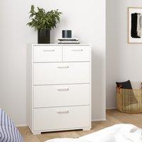 Sofia Wooden Chest of Drawers - White