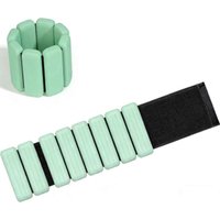 Weighted Silicone Fitness Bracelet - Green / 1.8kg