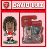 SoccerStarz Arsenal David Luiz - Home Kit Classic Kit 5cm Figure - White