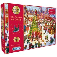 The Season of Giving Limited Edition 1000 Piece Jigsaw Puzzle - Neutral
