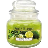 Lime and Basil Scented Jar Candle - Small / Small
