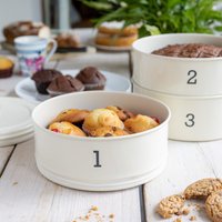 Living Nostalgia Three Tier Cake Tin - Neutral