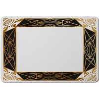 Art Deco Border Placemat - Gold