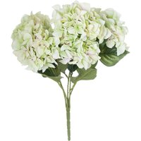 Vintage Floral Decor Rustic Charm Hydrangea Bouquet - Green
