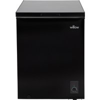 141 Litre Willow Chest Freezer - Black