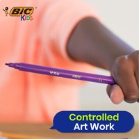 BIC Kids Visa Colouring Pens - Fine Tip Pack of 20 Colours - Mixed Colours