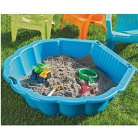 Shell Clam Shaped Plastic Sandpit - Blue / 1