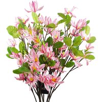 Pink Magnolia Floral Sprays Artificial - Pink Magnolia