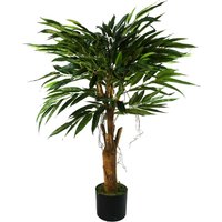 Artificial Office Plants Longfolia Tree - 100cm Longifolia