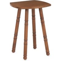 Spritz Solid Wood Side Table - Walnut - Walnut