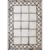 Marseille Gold Motifs Frame Wall Mirror - Neutral