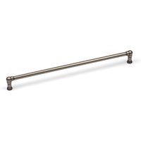 Pewter Industrial Cupboard Pipe Handle in 3 Sizes - Silver