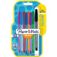 Pack of Eight Papermate Inkjoy Ballpoint Pens