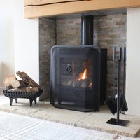 Quantock Spark Fire Guard Surround Screen - Black
