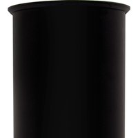 Adam Straight Stove Pipe in Black - Black