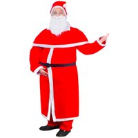 itzcominghome, Santa Claus Christmas Robe Set - Red & White itzcominghome, Santa Claus Christmas Robe Set - Red & White