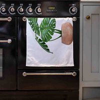 Monstera Kitchen Towel - Green