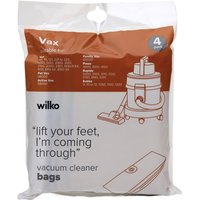 Pack of 4 Vax Vacuum Cleaner Bags
