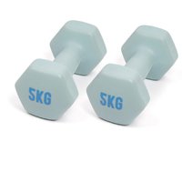Myga Hex Dumbbell - Pair - Light blue