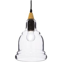 Gretel 1 Light Ceiling Pendant - Black