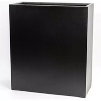 Black Stone Composite Tall Trough Planter - Black