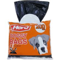 Hero Pack of 200 Dog Poo Bags Biodegradable - White