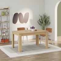 Tolmen Extendable Dining Table Rectangular Wooden Table - Oak