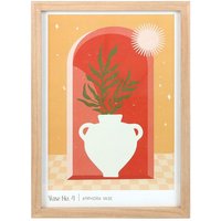 Amphora Elegance Wall Art Print - Multicolor