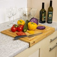 Homiu Bamboo Counter Edge Chopping Board - Neutral
