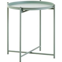 Trosa Green Iron Side Table - Green
