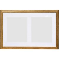 Walnut Wood 2 of 8 x 10 Collage Photo Frame - Natural