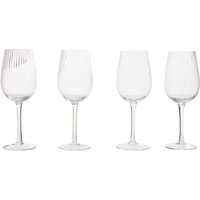 Lyle Set of Four Wine Glasses - Transparent