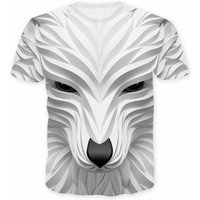 Fox Printed T-Shirt - White / 100cm