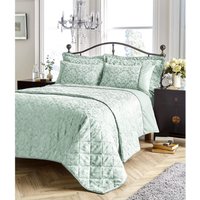 Savoy Woven Jacquard Duvet Set - Duckegg / Double