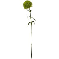 Lemon Pavilion Furniture and Decor Light Dianthus (Single Stem Flower) - Plastic - Height 53 cm - Green