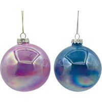 Around The World, Marble Effect Bauble Around The World, Marble Effect Bauble