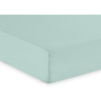 My Home Polycotton Fitted Sheet - Duck Egg / Single