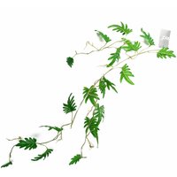 Leaf Artificial Trailing Hanging Philodendron Small Leaf Plant Realistic - Green