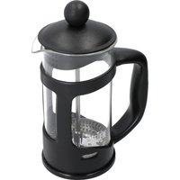 La Cafetire Plastic and Glass Coffee Cafetiere - Black