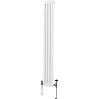 Traditional Column Radiators - White / 7cm / 180cm / 20cm