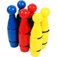 6PK Skittles Playset Sport Indoor Outdoor Garden Games For Kids - Multicolour