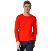 Men's Long-Sleeved Top - Red / XXL