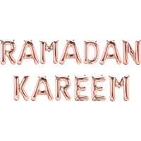 Ramadan Kareem Foil Balloons RG - Pink
