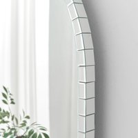 Disco Large Glam Overmantel Arch Wall Mirror - Mirror