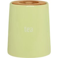 Fletcher Green Ceramic Tea Canister - Green