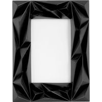 Geo Prisma Black 4in x 6in Photo Frame - Black